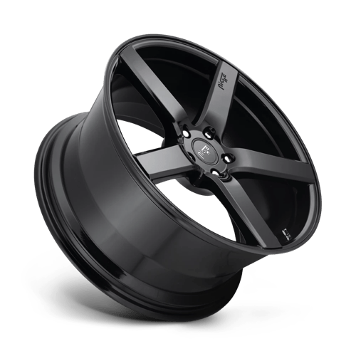 20X8.5 Niche 1PC M188 MILAN GLOSS BLACK 5X114.3