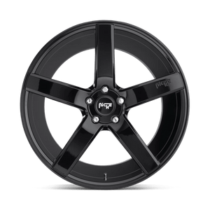 22X10 Niche 1PC M188 MILAN GLOSS BLACK 5X127