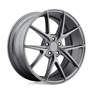 19X9.5 Niche 1PC T110 STANCE MATTE GUN METAL 5X112