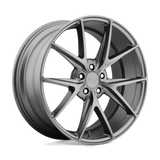 17X8 Niche 1PC M116 MISANO MATTE GUN METAL 5X112