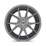 18X9.5 Niche 1PC M116 MISANO MATTE GUN METAL 5X120