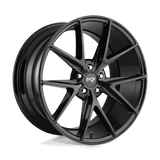 22X9 Niche 1PC M119 MISANO GLOSS BLACK 5X114.3