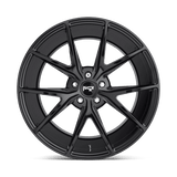 22X9 Niche 1PC M119 MISANO GLOSS BLACK 5X114.3
