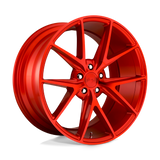 19X8.5 Niche 1PC M186 MISANO CANDY RED 5X120
