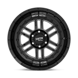 20X10 Moto Metal MO800 DEEP SIX GLOSS BLACK MILLED 6X135