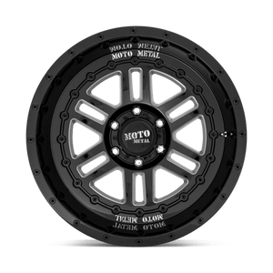 20X10 Moto Metal MO800 DEEP SIX GLOSS BLACK MILLED 6X139.7