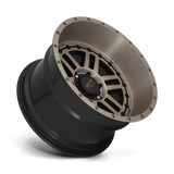 20X12 Moto Metal MO800 DEEP SIX SATIN BLACK W/ BRONZE TINT 8X170