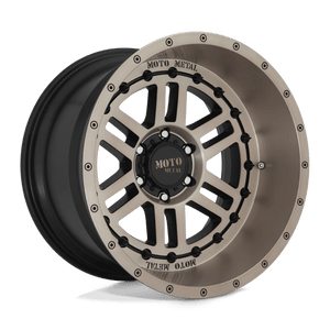 20X10 Moto Metal MO800 DEEP SIX SATIN BLACK W/ BRONZE TINT 6X135