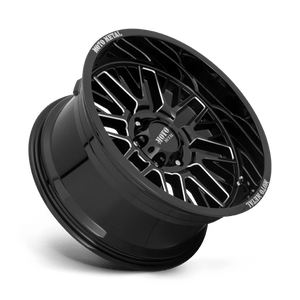 20X9 Moto Metal MO802 WARLOCK GLOSS BLACK MILLED 6X114.3