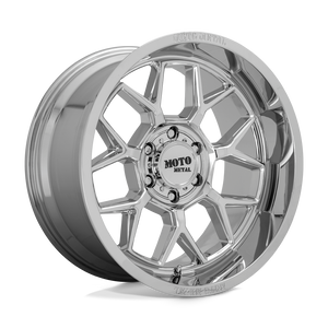 20X10 Moto Metal MO803 BANSHEE CHROME 5X127