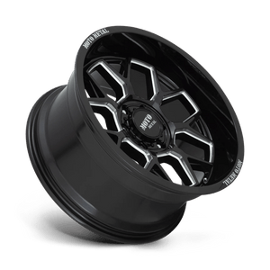 20X10 Moto Metal MO803 BANSHEE GLOSS BLACK MILLED 6X135