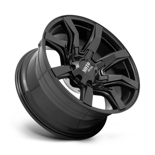 20X10 Moto Metal MO804 SPIDER GLOSS BLACK 5X139.7/5X150