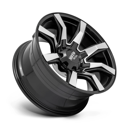 20X10 Moto Metal MO804 SPIDER GLOSS BLACK MACHINED 8X180