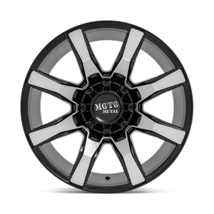 20X10 Moto Metal MO804 SPIDER GLOSS BLACK MACHINED 8X165.1