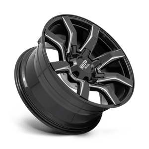22X10 Moto Metal MO804 SPIDER GLOSS BLACK MILLED 6X135/6X139.7