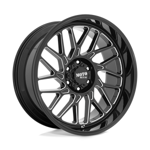 22X10 Moto Metal MO805 GLOSS BLACK MILLED 5X127