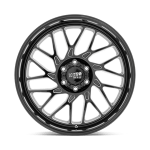 22X10 Moto Metal MO805 GLOSS BLACK MILLED 6X135