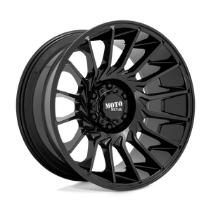 20X10 Moto Metal MO807 GLOSS BLACK 8X180