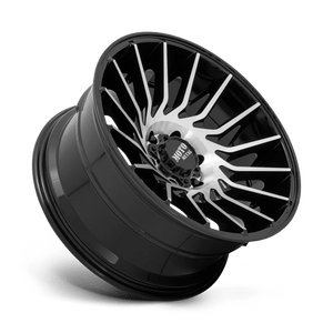 22X10 Moto Metal MO807 GLOSS BLACK MACHINED 6X139.7