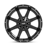 18X10 Moto Metal MO970 RIMS - GLOSS BLACK W/ SPOT MILLED LIP 8X170