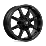 17X8 Moto Metal MO970 RIMS - FULL GLOSS BLACK 6X135/6X139.7