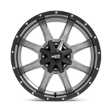20X10 Moto Metal MO970 RIMS - GLOSS GRAY CENTER W/ G-BLK LIP 6X135/6X139.7