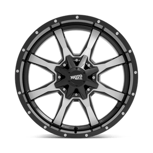 18X9 Moto Metal MO970 RIMS - GLOSS BLACK W/ MACHINED FACE 6X135/6X139.7