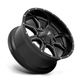 20X9 Moto Metal MO970 RIMS - SEMI GLOSS BLACK MILLED 6X135/6X139.7