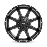17X8 Moto Metal MO970 RIMS - SEMI GLOSS BLACK MILLED 6X135/6X139.7