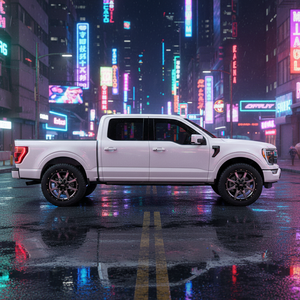 18X10 Moto Metal MO970 GLOSS GREY CENTER W GL-BLK LIP 6X135/6X139.7