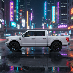 20X10 Moto Metal MO970 RIMS - GLOSS BLACK 6X135