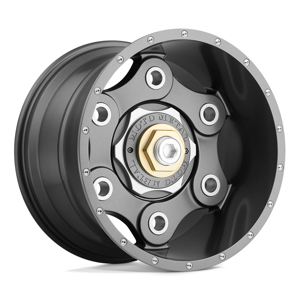 17X9 Moto Metal MO977 LINK GUN METAL BLANK