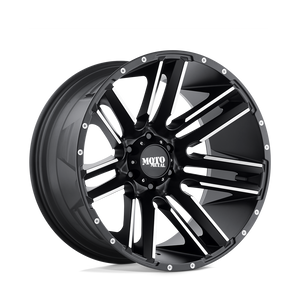 20X9 Moto Metal MO978 RAZOR SATIN BLACK MACHINED 5X127