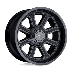20X9 Moto Metal MO984 SHIFT RIMS - MATTE GRAY W/ G-BLK INSERTS 6X114.3