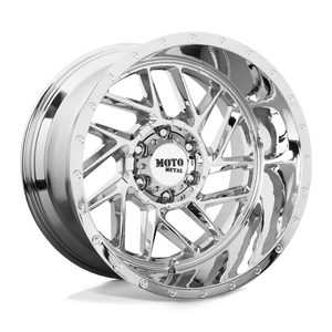 20X9 Moto Metal MO985 BREAKOUT RIMS - CHROME 6X139.7