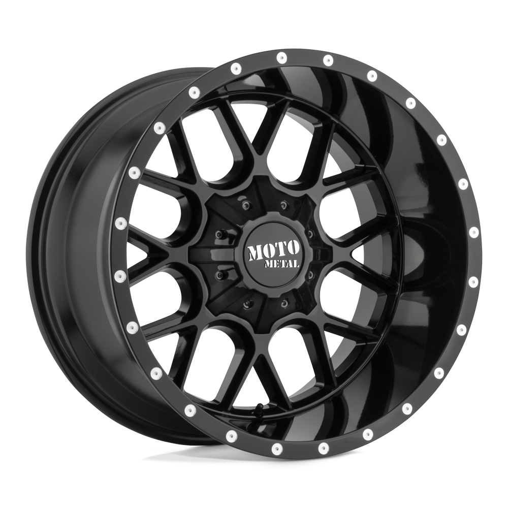 20X10 Moto Metal MO986 SIEGE GLOSS BLACK 6X135/6X139.7