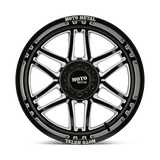 20X9 Moto Metal MO992 FOLSOM GLOSS BLACK MILLED 6X135