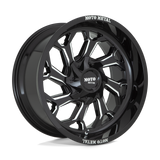 20X10 Moto Metal MO999 GLOSS BLACK MILLED 8X170