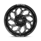 20X10 Moto Metal MO999 GLOSS BLACK MILLED 5X127/5X139.7