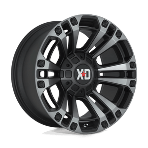 20X10 XD XD851 MONSTER 3 SATIN BLACK W/ GRAY TINT 8X170