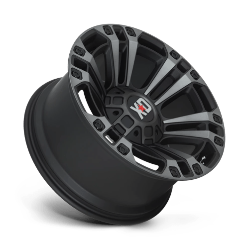 20X9 XD XD851 MONSTER 3 SATIN BLACK W/ GRAY TINT 8X165.1