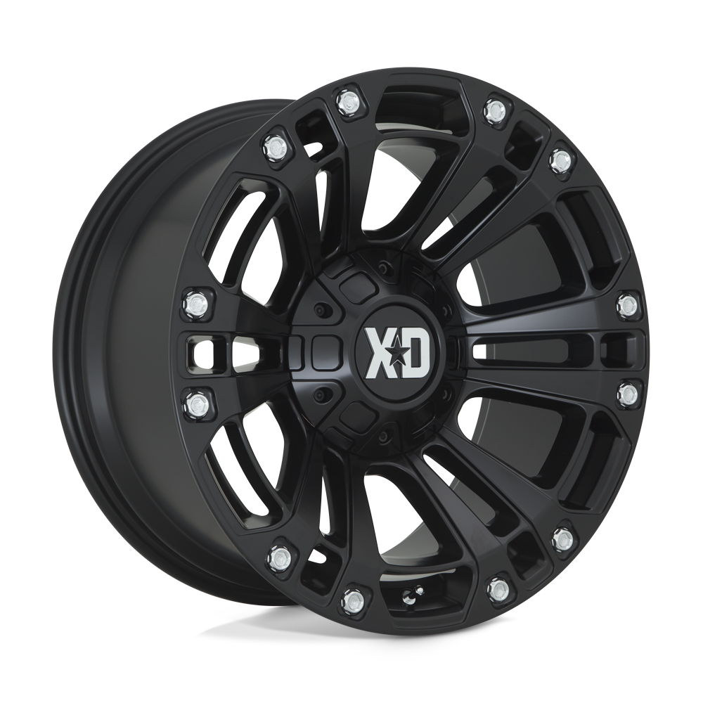 20X9 XD XD851 MONSTER 3 SATIN BLACK 5X150