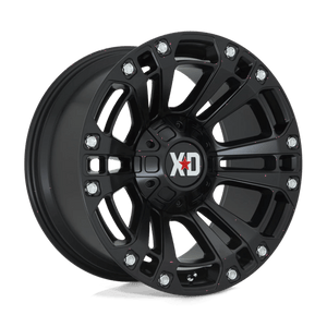 20X9 XD XD851 MONSTER 3 SATIN BLACK 8X180
