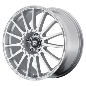 18X8 Motegi MR119 RALLY CROSS S SILVER W/ CLEAR COAT 5X108