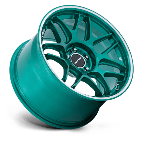 18X10.5 Motegi MR158 TSUBAKI HOKKAIDO GREEN W/ MACHINED LIP 5X120