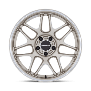 18X8.5 Motegi MR158 TSUBAKI MOTORSPORT GOLD W MACHINED LIP 5X114.3