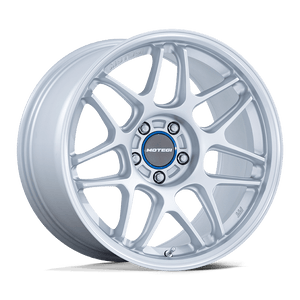 18X9.5 Motegi MR158 TSUBAKI HYPER SILVER W/ MACHINED LIP 5X114.3