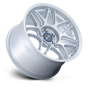18X9.5 Motegi MR158 TSUBAKI HYPER SILVER W/ MACHINED LIP 5X100
