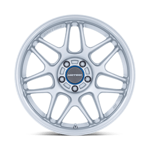 18X9.5 Motegi MR158 TSUBAKI HYPER SILVER W/ MACHINED LIP 5X112