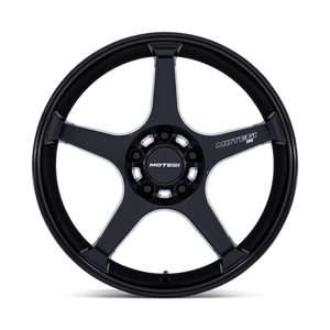 18X8.5 Motegi MR159 BATTLE V BLACKBIRD METALLIC 5X114.3